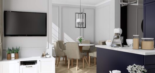 Mieszkanie w stylu Hampton