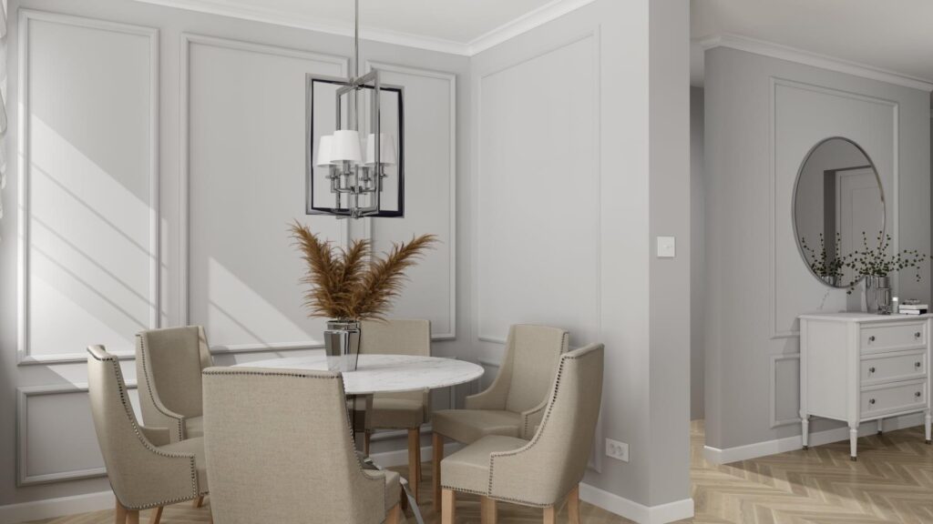 Styl Hampton, oświetlenie, lampy